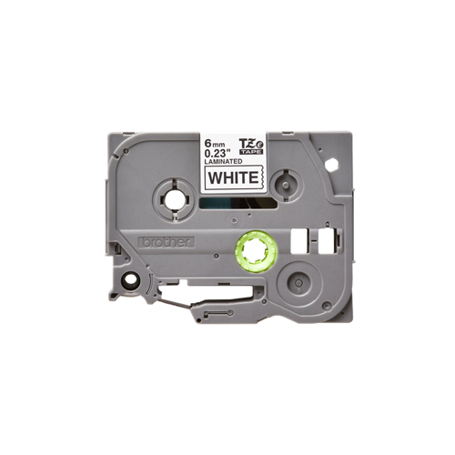 BROTHER 6MM BLACK ON WHITE (8M)