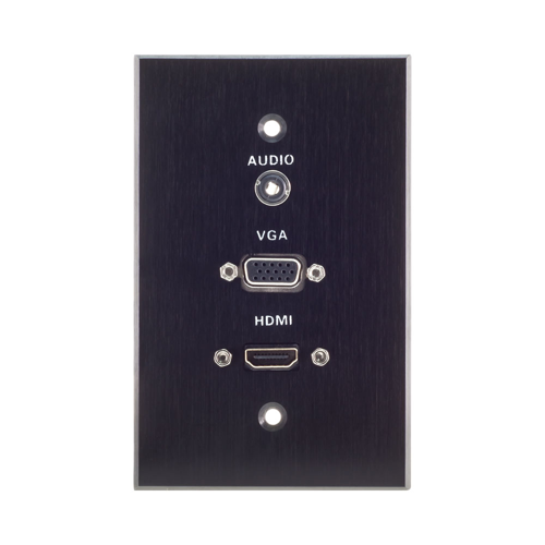 LinkQnet NET-QC-12583 Audio and Video Wall Plate 4x2