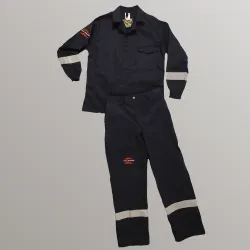 Grange Navy D59 Flame Retardent Sasol Spec Garment