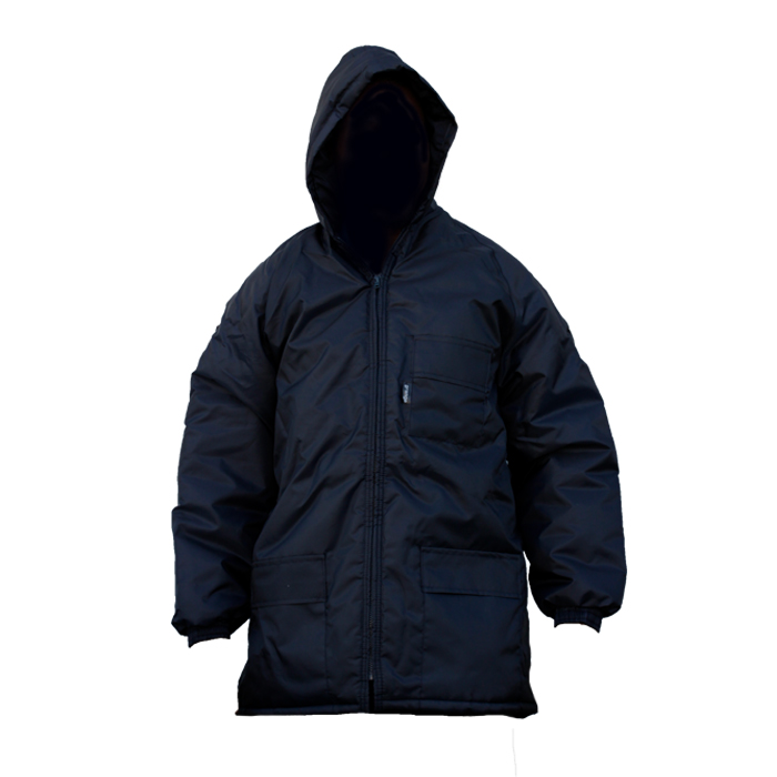 Freezer Jacket with Hood - Navy Blue
