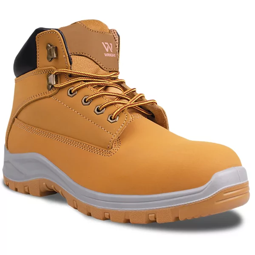 Wright Holton Honey Nubuck Safety Boot
