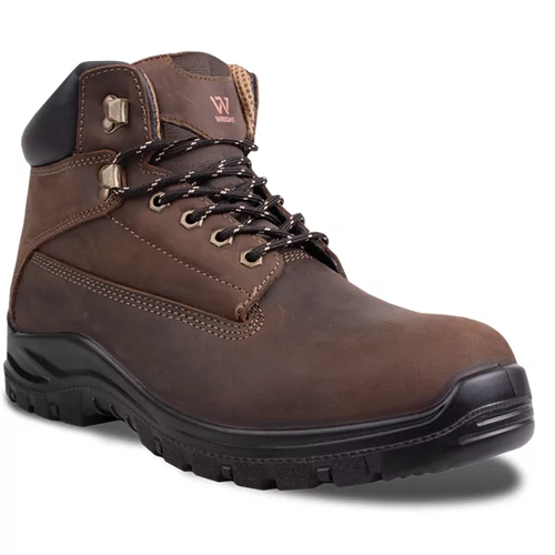 Wright Holton Brown Hiker Safety Boot