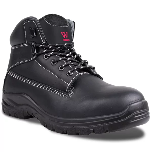 Wright Holton Black Hiker Safety Boot
