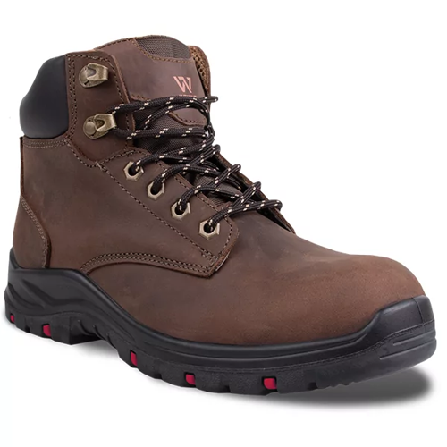 Wright Hiker HRO Brown Safety Boot