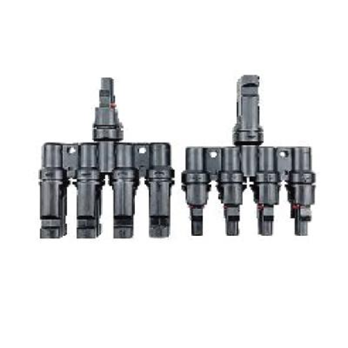 PNTech PV 1000V DC T 4 to 1 Solar Branch Connectors PV004-T4