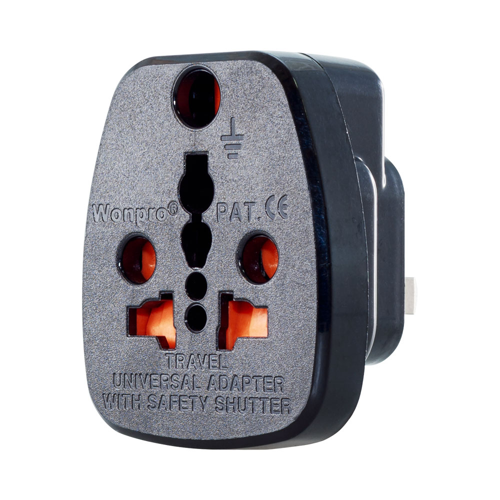 LinkQnet British Male to SA Female Power Adapter