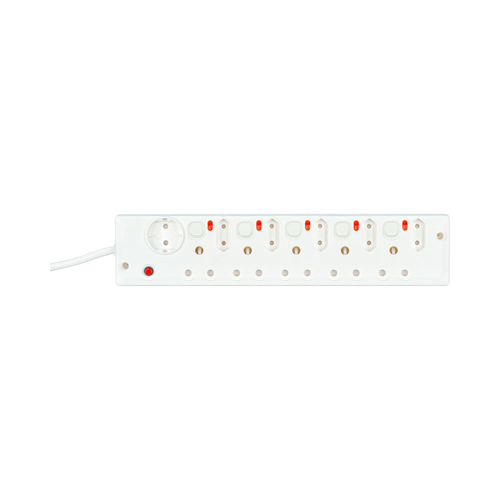 11-Port Multiplug with Switches