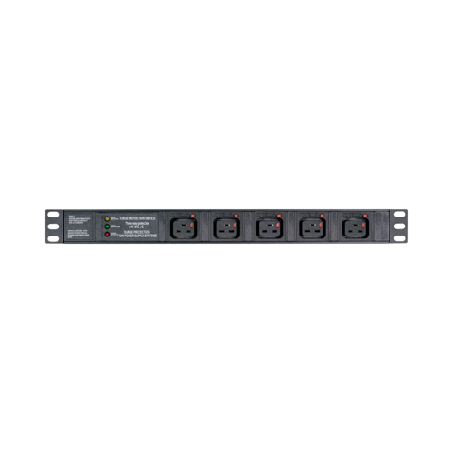 5-Port 19" Lockable C19 4000W PDU