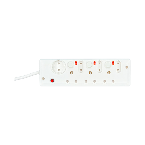 7-Port Multiplug with Switches