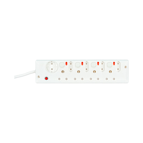 9-Port Multiplug with Switches
