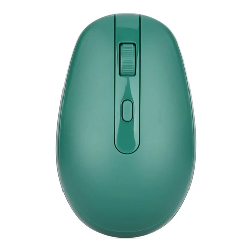 RII RM700-GRN Silent 2.4G Wireless Mouse Green