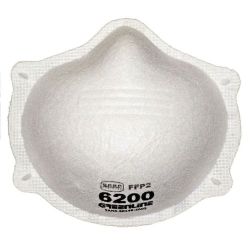 Greenline 6200 FFP2 Disposable Dust Mask (Each- Buy box of 20)