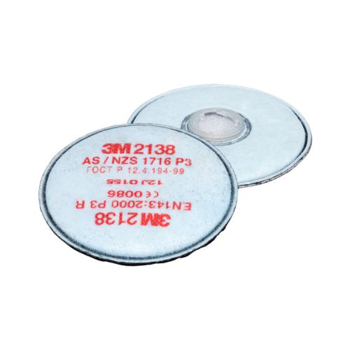 3M 2138 P3 R Particulate Filter(Each - Must purchase pack of 2)