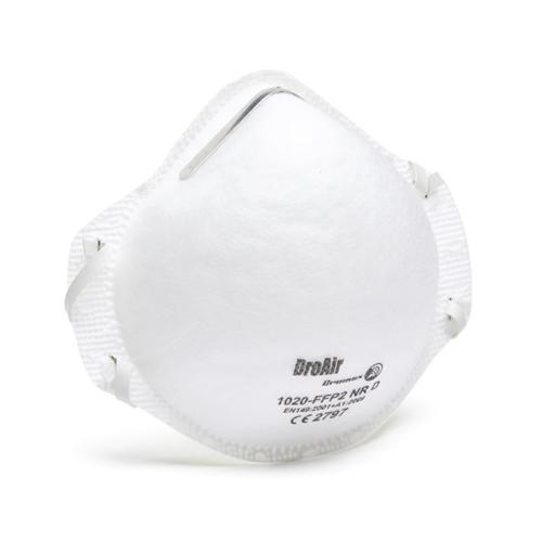 Dromex Dro Air 1020 FFP2 Disposable Mask (Each- Buy box of 20)