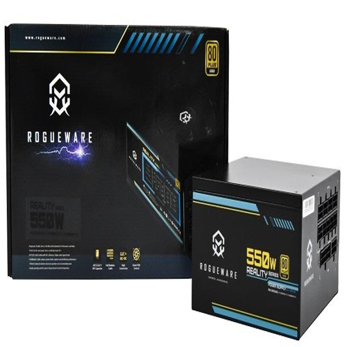 Rogueware Reality Series 550W Fully Modular 80 Plus Gold Active