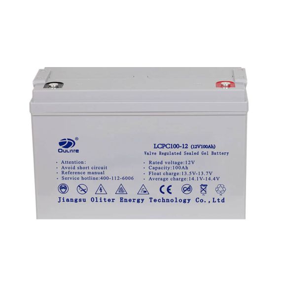 Oliter 100AH 12V Deep Cycle Gel Battery