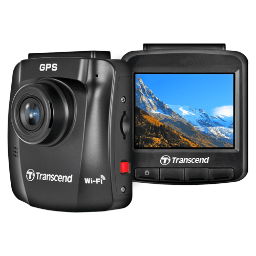Transcend DrivePro 250 Dashboard Camera with 64GB microSD Card
