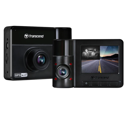 Transcend TS-DP550B-128G DrivePro 550 Dual Lens Dashcam