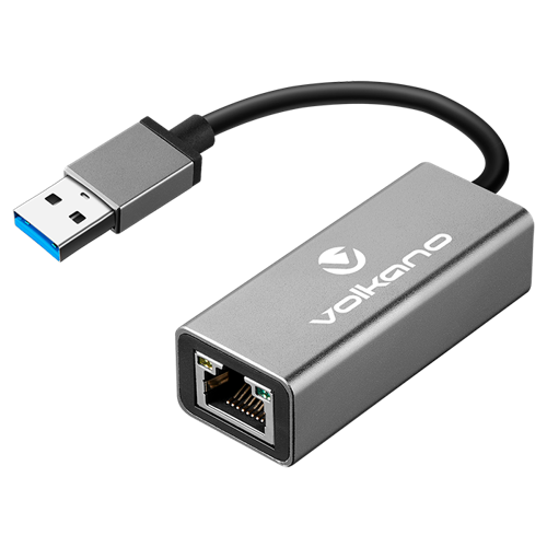Volkano Lan Series USB 3.0 to Gigabit LAN Network Adaptor Volkano Lan Series USB 3.0 to Gigabit LAN Network Adaptor