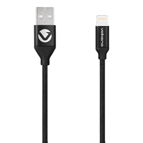 Volkano Weave Series MFI Lightning Cable 3m Volkano Weave Series MFI Lightning Cable 3m