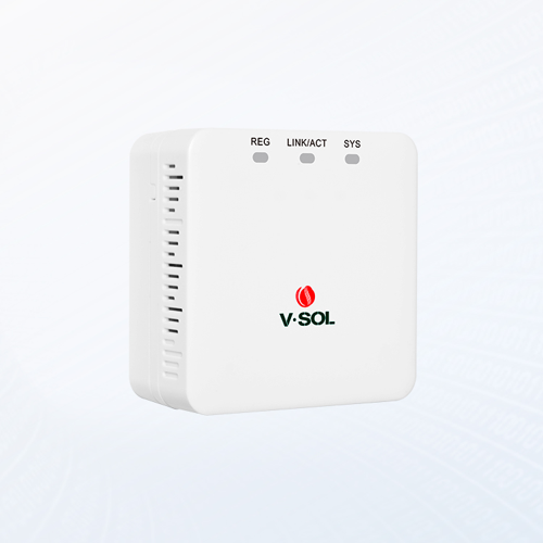 VSOL V2801SC Single Port xPON ONU with integrated fibre tray